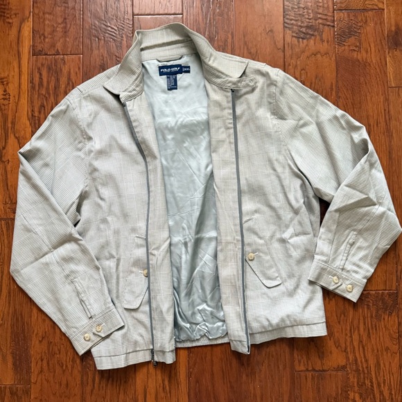 Vintage Ralph Lauren Polo Golf Prince of Wales Plaid Jacket XXL - Picture 16 of 16